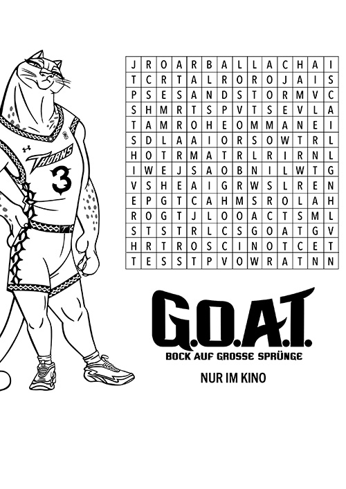 Activity Sheet 6 © 2026 Sony Pictures Entertainment Deutschland GmbH