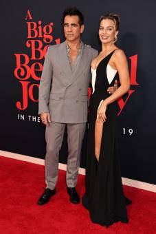 New York, USA – 15. SEPTEMBER: Colin Farrell und Margot Robbie bei der US-Premiere von „A Big Bold Beautiful Journey” im AMC Lincoln Square am 15. September 2025 in New York, USA. (FOTO: Dave Allocca / Starpix) StarPix©2025