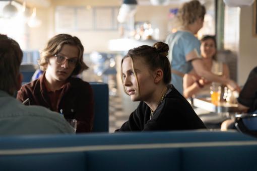 Justus Jonas (Julius Weckauf), Bob Andrews (Levi Brandl) & Jelena Charkova (Momo Beier) in Sony Pictures' DIE DREI ??? – TOTENINSEL Foto von: Tomás Correa © Wiedemann und Berg Film GmbH/Deutsche Columbia Pictures Filmproduktion GmbH