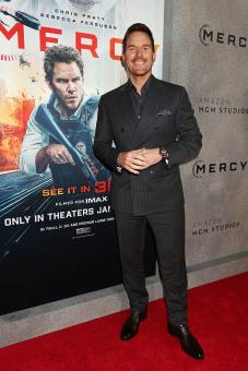 NEW YORK, NEW YORK – 20. JANUAR: Chris Pratt bei der Weltpremiere von Sony Pictures' MERCY im Regal AMC Lincoln am 20. Januar 2026 in New York, New York (Foto: Dave Allocca / Starpix)  StarPix©2026