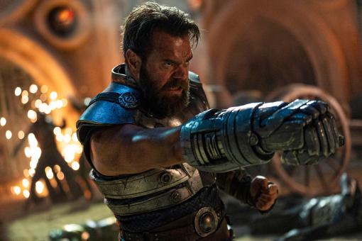 Johannes Haukur Johannesson spielt die Rolle des Fisto in MASTERS OF THE UNIVERSE.  © 2026 Amazon MGM Studios Content Services LLC
