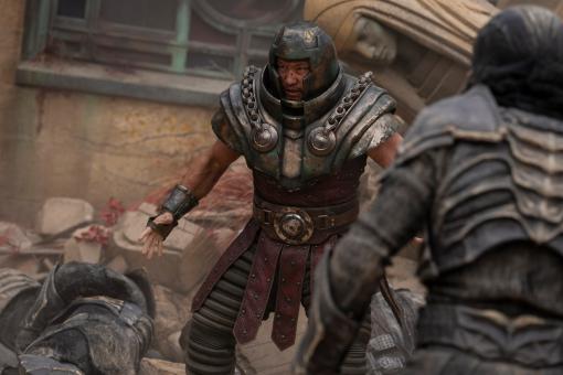 Jon Xue Zhang incarne le personnage de Ram Man dans LES MAÎTRES DE L'UNIVERS.  © Sony Pictures Releasing Switzerland GmbH