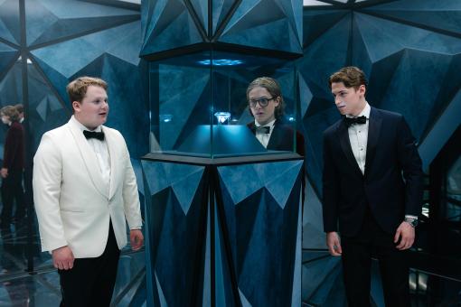 Justus Jonas (JULIUS WECKAUF), Bob Andrews (LEVI BRANDL) und Peter Shaw (NEVIO WENDT) in Sony Pictures’ DIE DREI ??? – NACHT IN ANGST  © Wiedemann und Berg Film GmbH/Deutsche Columbia Pictures Filmproduktion GmbH/Gaspar Gariglio